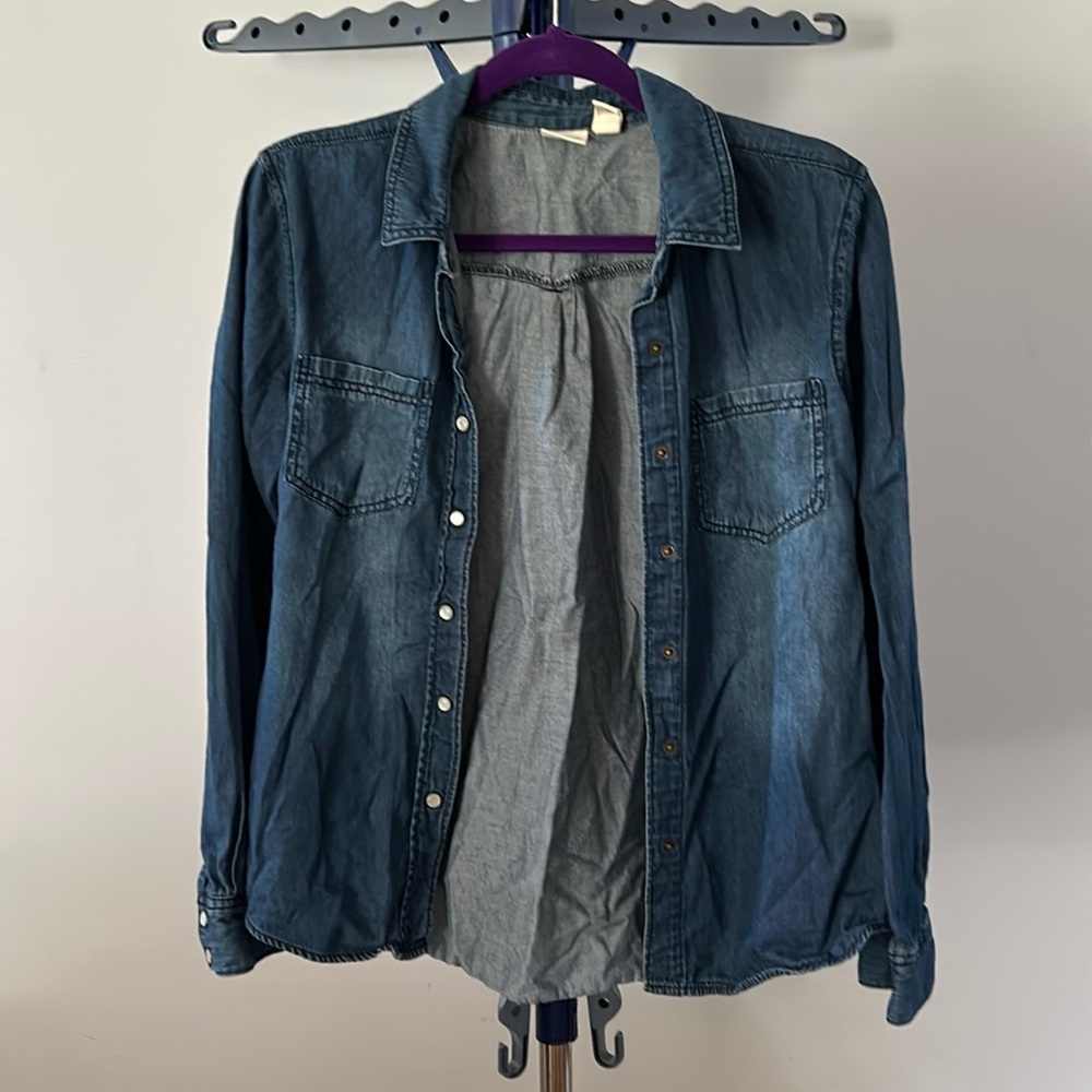 Cotton button down shirt
